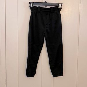 Baseball Pants, Rawlings, Youth Small, Black